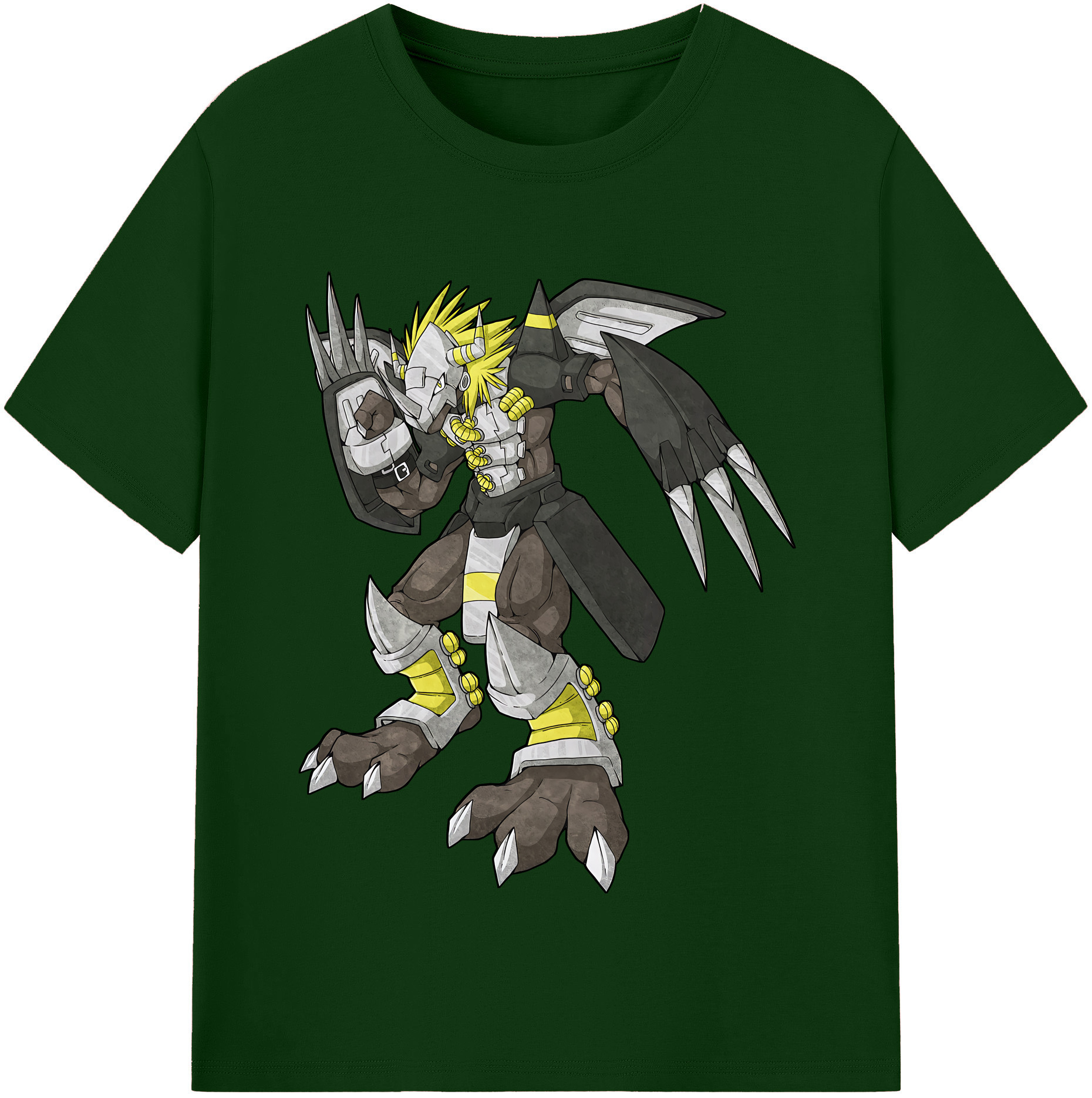 （画像用） Digimon デジタルモンスター/デジモン 綿100％半袖Tシャツ（フロントプリント）